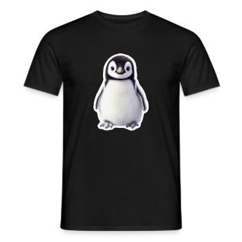 Pingouin - T-shirt homme - noir - Devant - AI Model Male 178 light (178cm)