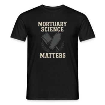 Cadavre Science Humour noir Mort Positif - T-shirt homme - noir - Devant - AI Model Male 178 light (178cm)