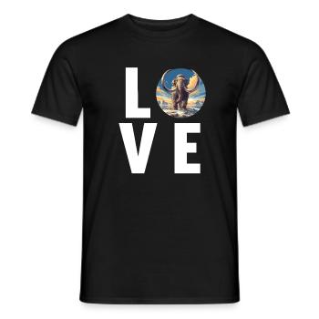 Mammouths Mammouth - T-shirt homme - noir - Devant - AI Model Male 178 light (178cm)