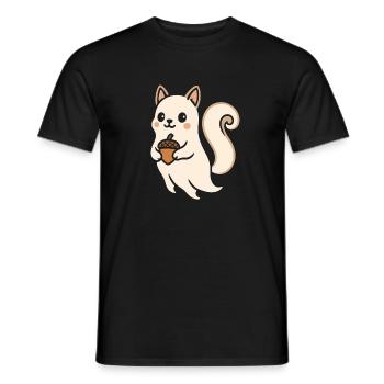 Squirrel Emmi Accent - Men's T-Shirt - black - Front - AI Model Male 178 light (178cm)