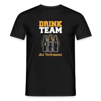 JGA Team Bräutigam Junggesellenabschied - Männer T-Shirt - Schwarz - Vorne - AI Model Male 178 light (178cm)