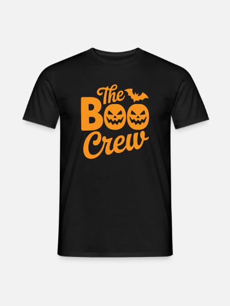 The Boo Crew Halloween Tee - Men's T-Shirt - black