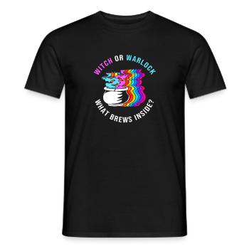 Révélation du sexe Halloween - T-shirt homme - noir - Devant - AI Model Male 178 light (178cm)