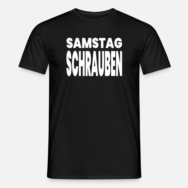 Autos - Männer T-Shirt - Schwarz