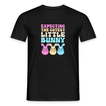 Gender Reveal Pâques Future maman - T-shirt homme - noir - Devant - AI Model Male 178 light (178cm)