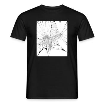 Révolte - T-shirt homme - noir - Devant - AI Model Male 178 light (178cm)