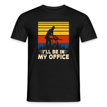 Ébéniste Ébéniste Cadeau Menuisier - T-shirt homme - noir - Devant - AI Model Male 178 light (178cm)