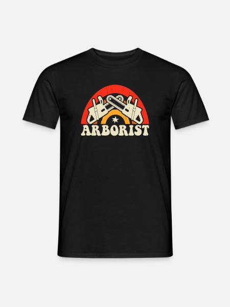 Baumpfleger Holzarbeiter Waldarbeiter Geschenk - Männer T-Shirt - Schwarz