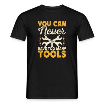 Cadeau de technicien en mécatronique mécanique automobile - T-shirt homme - noir - Devant - AI Model Male 178 light (178cm)