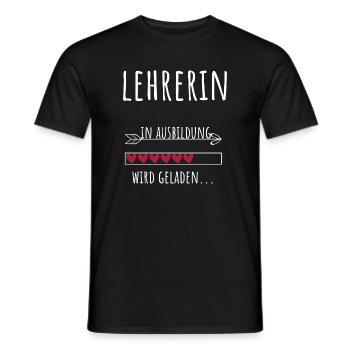 Formation des enseignants Formation des étudiants Formation professionnelle des enseignants - T-shirt homme - noir - Devant - AI Model Male 178 light (178cm)