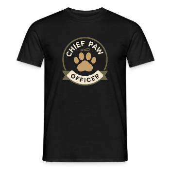 Hundesitter Haustierversorgungsdienst - Männer T-Shirt - Schwarz - Vorne - AI Model Male 178 light (178cm)