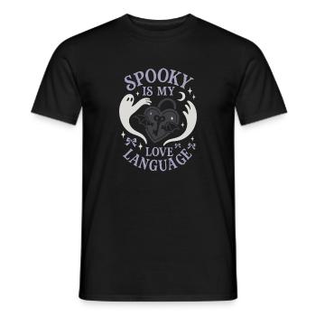 Effrayant Doux Pastel Goth Kawaii Halloween Mignon - T-shirt homme - noir - Devant - AI Model Male 178 light (178cm)