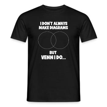 Mathematik Mathe Mathelehrer Mathematiker - Männer T-Shirt - Schwarz - Vorne - AI Model Male 178 light (178cm)
