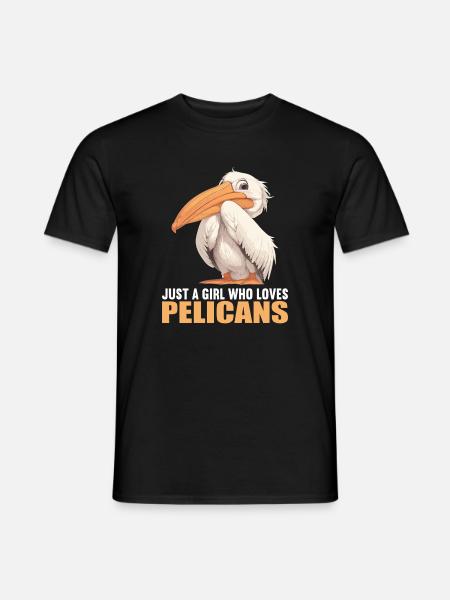 Pélicans Pélican - T-shirt homme - noir