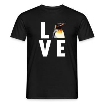 Pingouins Pingouin - T-shirt homme - noir - Devant - AI Model Male 178 light (178cm)