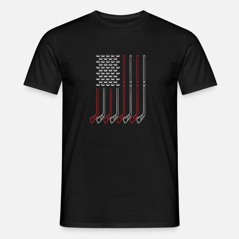 Para Eishockey Handicap - Männer T-Shirt - Schwarz