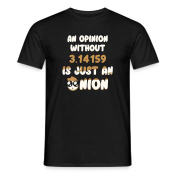 Lustiges Mathematik Sprüche Mathelehrer Lehrer - Männer T-Shirt - Schwarz - Vorne - AI Model Male 178 light (178cm)