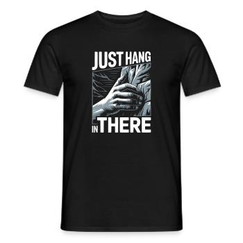 Escalade Escalade en montagne Mousqueton Bloc - T-shirt homme - noir - Devant - AI Model Male 178 light (178cm)