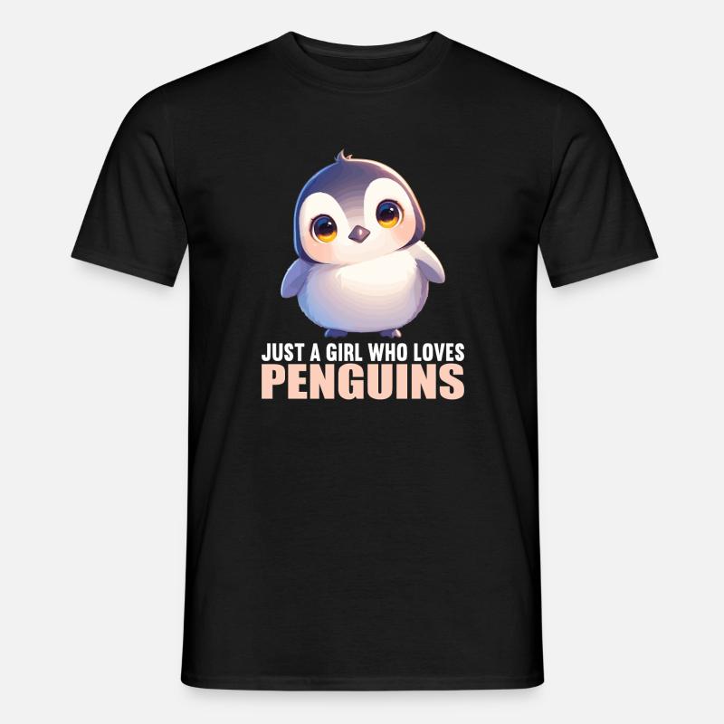 Penguins Penguin - Men’s T-shirt - black