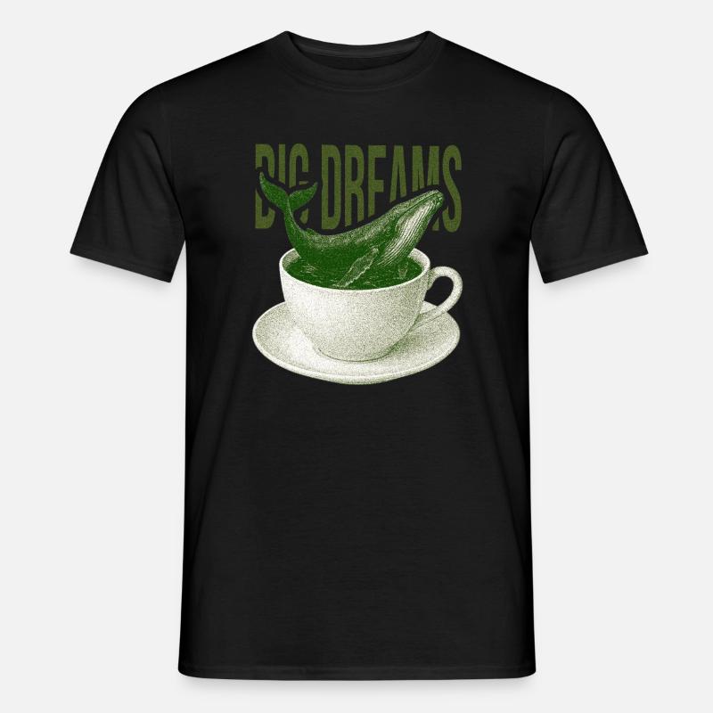 Dreams Tide Cup - Männer T-Shirt - Schwarz