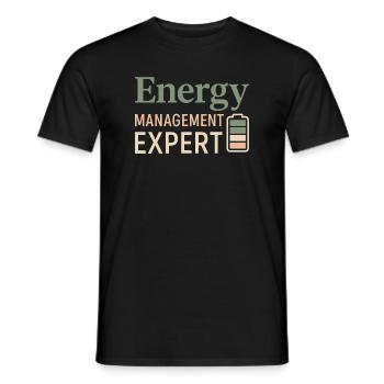 Soins personnels, Guérison en cours, Repos, Doux - T-shirt homme - noir - Devant - AI Model Male 178 light (178cm)