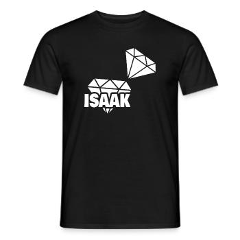 Le précieux Isaac - T-shirt homme - noir - Devant - AI Model Male 178 light (178cm)