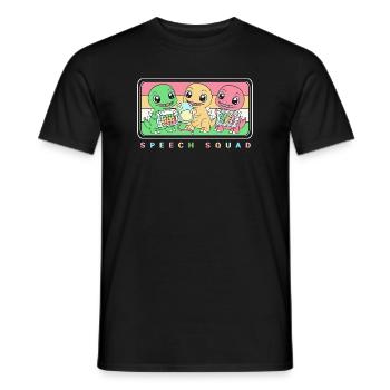 Speech Therapy Speech Therapist Speech Therapist - Men's T-Shirt - black - Front - AI Model Male 178 light (178cm)