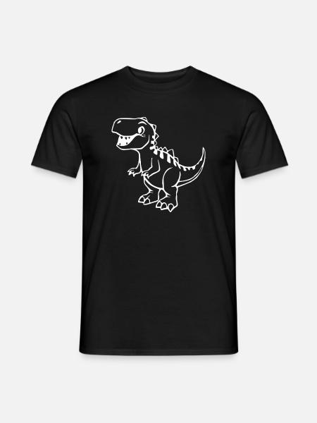 Dinosaur - Men's T-Shirt - black