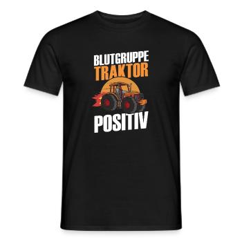 Agriculteur Agriculteur Agriculteur Tracteur Agricole - T-shirt homme - noir - Devant - AI Model Male 178 light (178cm)