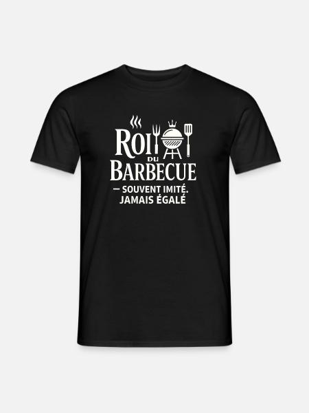King of Barbecue Never Equaled - Men's T-Shirt - black