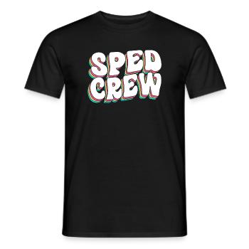 Special Needs School Teacher Special Education Pedagogue - Men's T-Shirt - black - Front - AI Model Male 178 light (178cm)