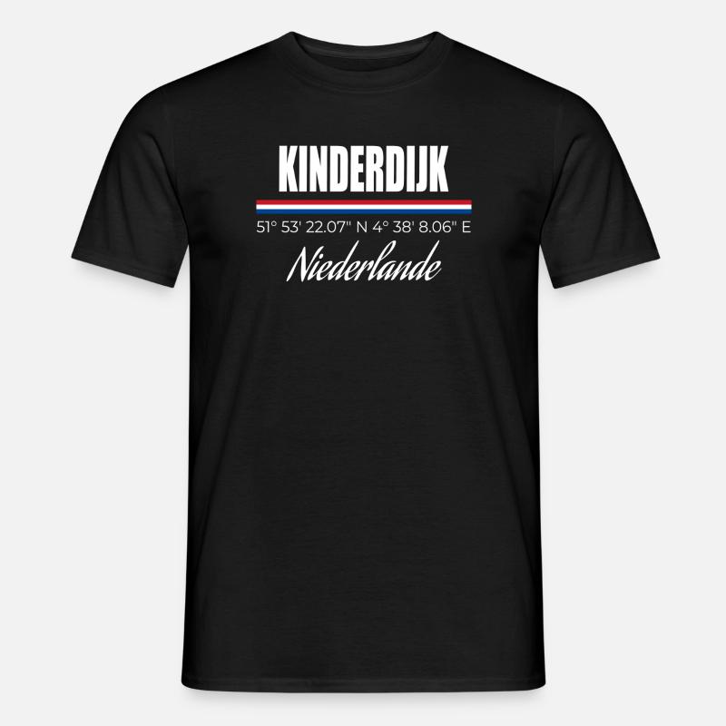 Kinderdijk - Men’s T-shirt - black