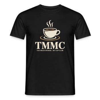 TMMC Trop de Femme Ma Coupe Club Café - T-shirt homme - noir - Devant - AI Model Male 178 light (178cm)