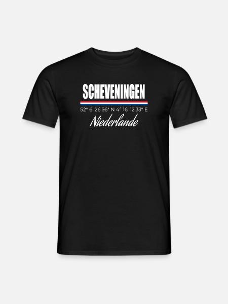 Scheveningen - Männer T-Shirt - Schwarz