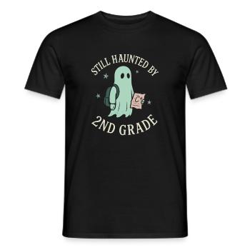 Diplômé très doué en burn-out avec des résultats scolaires - T-shirt homme - noir - Devant - AI Model Male 178 light (178cm)