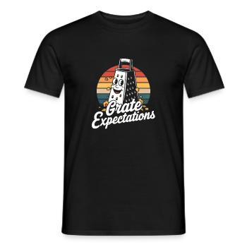 Käse Humor - Männer T-Shirt - Schwarz - Vorne - AI Model Male 178 light (178cm)