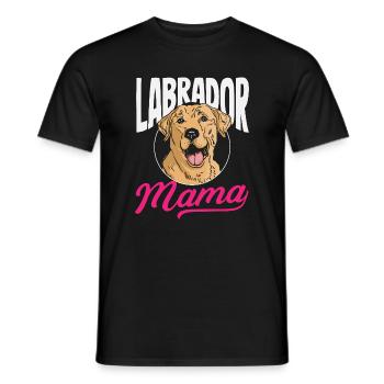 Astuces du Labrador - T-shirt homme - noir - Devant - AI Model Male 178 light (178cm)
