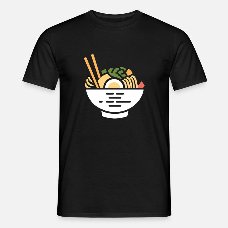 Ramen - Männer T-Shirt - Schwarz