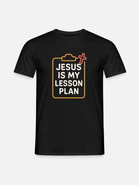 Christian Teacher, Faith-Based - Men's T-Shirt - black