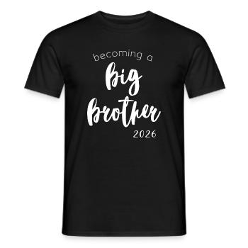 Become a Big Brother 2026 - Men's T-Shirt - black - Front - AI Model Male 178 light (178cm)
