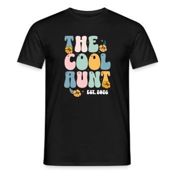 Die coole Tante Est 2026 - Männer T-Shirt - Schwarz - Vorne - AI Model Male 178 light (178cm)