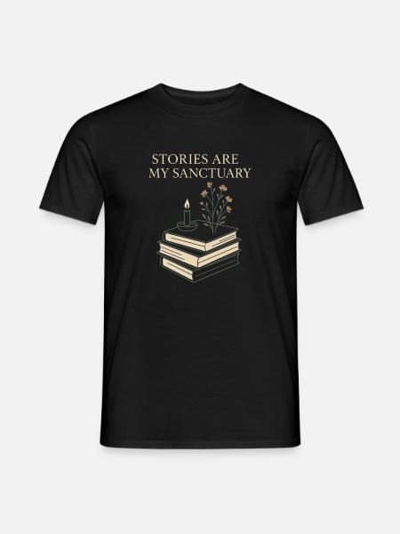 Bücherhafter, Gemütlicher - T-shirt homme - noir