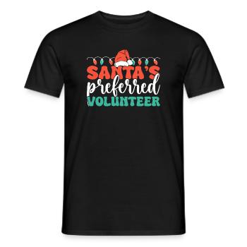 Volunteer Appreciation Preferred Volunteer - Men's T-Shirt - black - Front - AI Model Male 178 light (178cm)