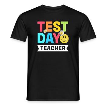 Exam Teacher Abi Abitur - Men's T-Shirt - black - Front - AI Model Male 178 light (178cm)