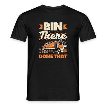 Garbage Day is my favorite day - Men's T-Shirt - black - Front - AI Model Male 178 light (178cm)