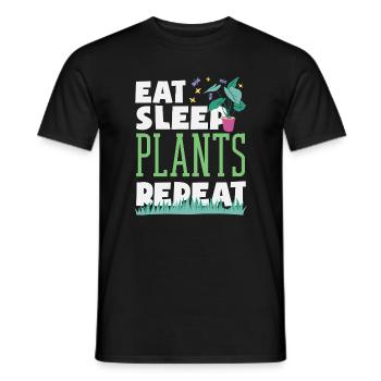 Garten- Und Pflanzenliebhaber Geschenke - Männer T-Shirt - Schwarz - Vorne - AI Model Male 178 light (178cm)