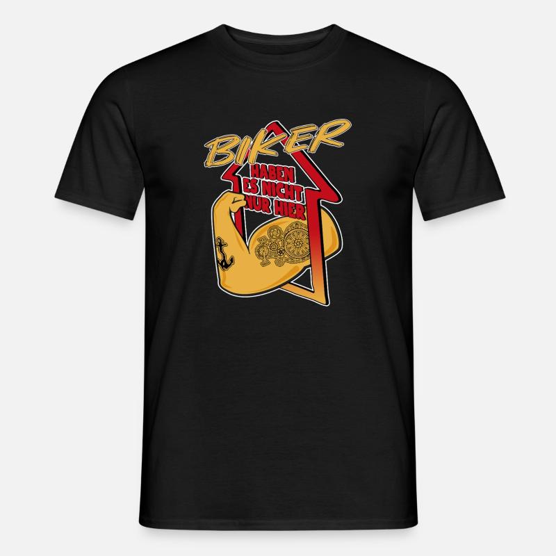 bizebs - Männer T-Shirt - Schwarz