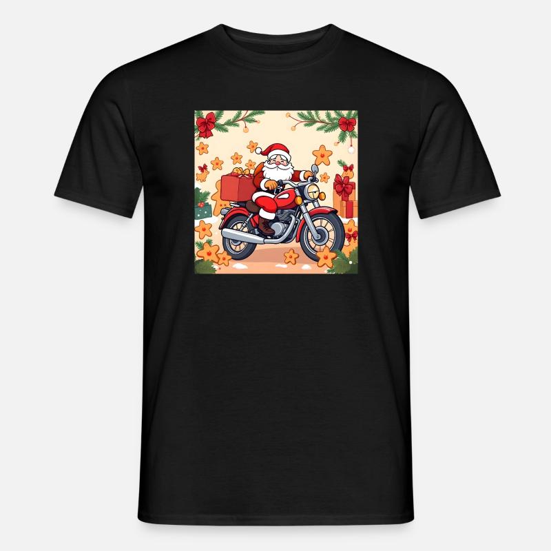 Powered by Gingerbread & Gasoline - Männer T-Shirt - Schwarz