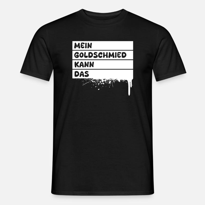 Goldschmied als Beruf - Männer T-Shirt - Schwarz