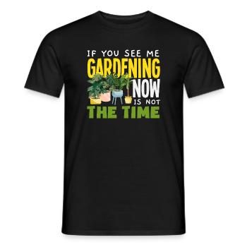 Garten- Und Pflanzenliebhaber Geschenke - Männer T-Shirt - Schwarz - Vorne - AI Model Male 178 light (178cm)